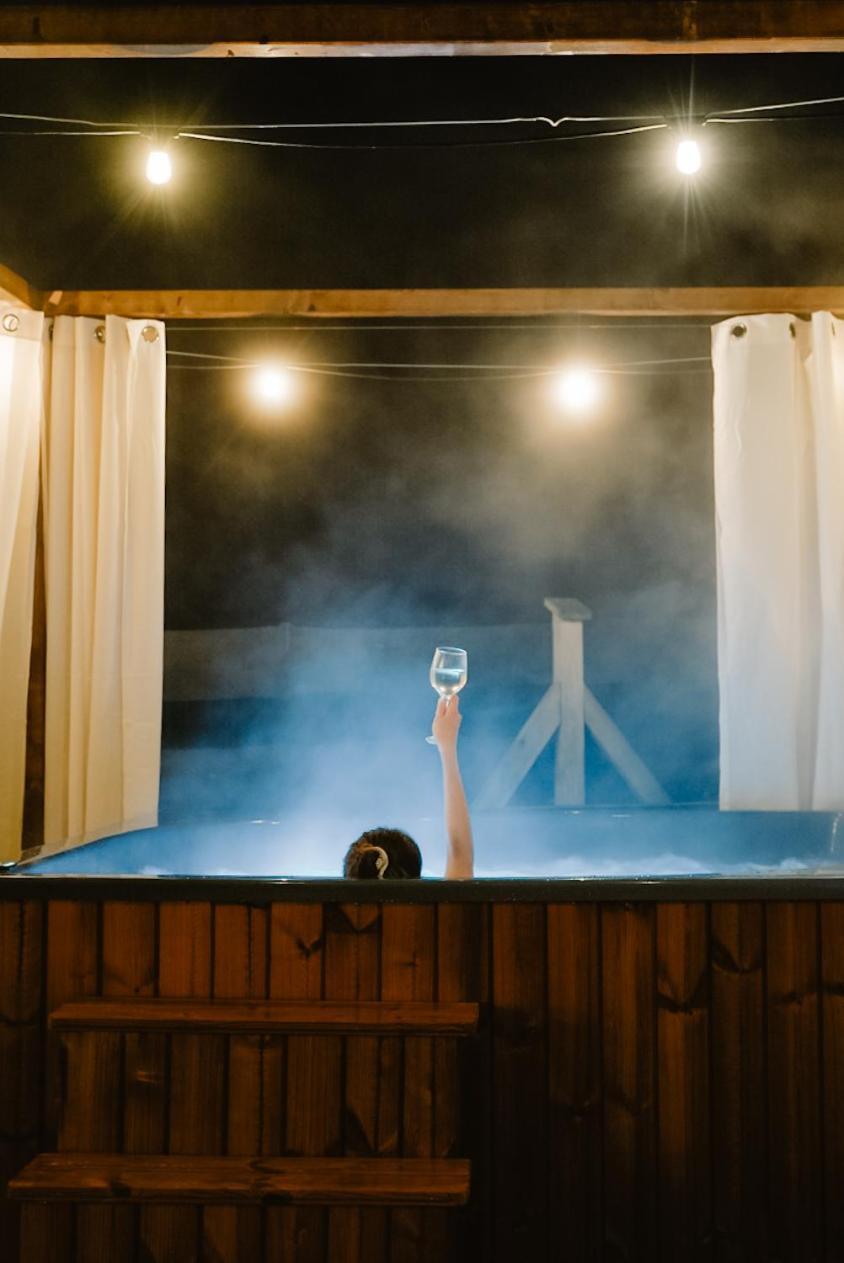 Sarnia Laka Domek 1 Z Prywatnym Jacuzzi Stronie Śląskie 외부 사진